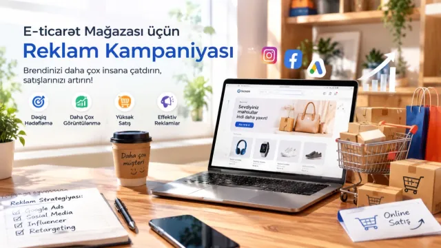 E-ticarət Mağazası üçün Reklam Kampaniyası