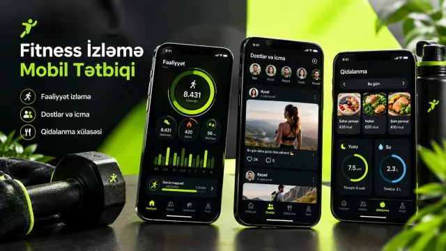 Fitness İzləmə Mobil Tətbiqi