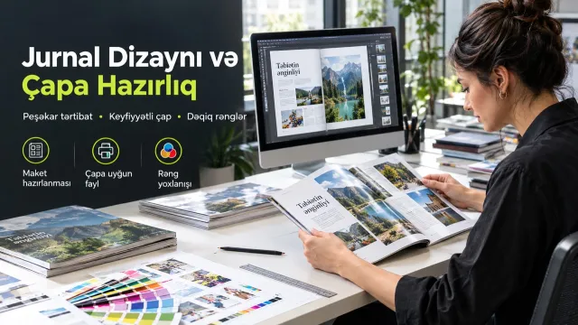 Jurnal Dizaynı və Çapa Hazırlıq