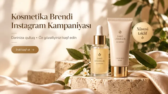 Kosmetika Brendi üçün Instagram Kampaniyası