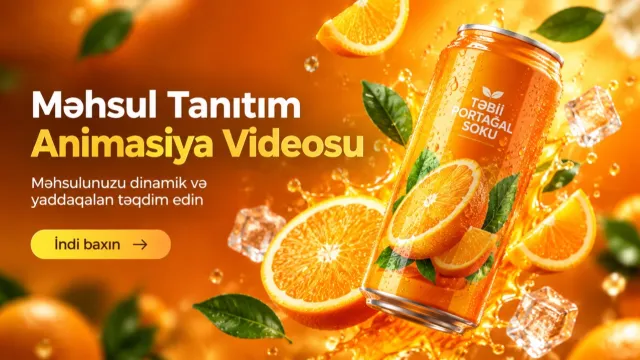 Məhsul Tanıtım Animasiya Videosu